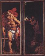 Peter Paul Rubens St Christopber and the Hermit (mk01) Sweden oil painting artist